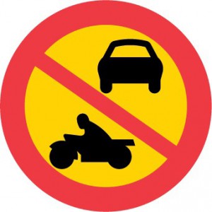 Forbjuden motortrafik